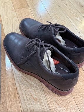 Rockport Men's Brown Lace-Up Oxfords